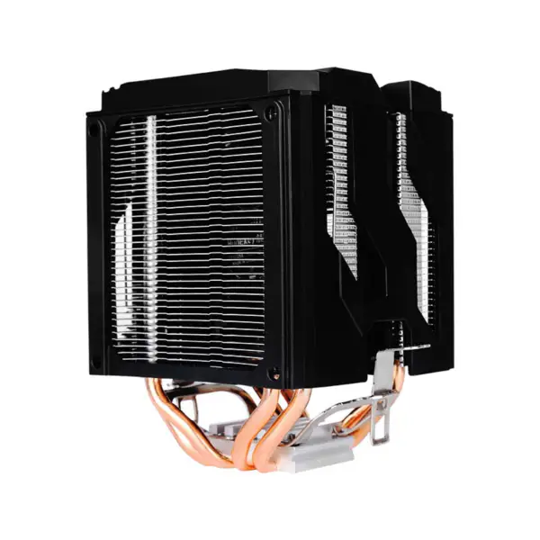 Sama 9cm Dual Tower Air Cooler Cubierta Superior Personalizable Argb Radiador Cpu Negro/Plata Pequeño Pero Potente Cpu Air Cooler