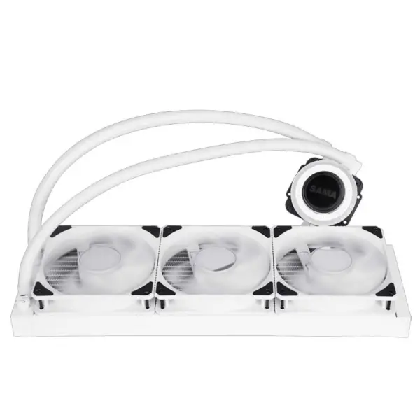 Sama Aio Cpu 360mm Radiador Blanco Negro Disipador Líquido Rgb Cooler Cpu Pc Ordenador Procesador Refrigeración por Agua Radiador Pc Gaming