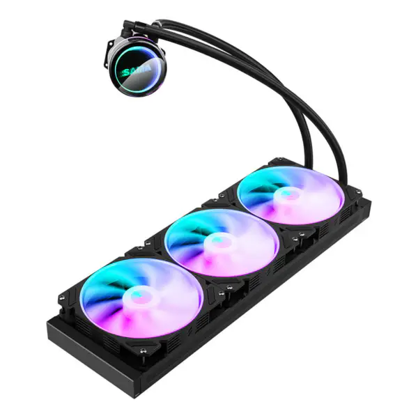 Sama Aio Refrigeración Por Agua 420mm Direccionable Argb Iluminación Ventilador Disipador De Calor Ordenador Refrigeración Por Agua Para Intel Amd