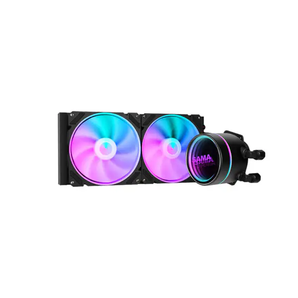 Sama Aio Refrigeración Por Agua 420mm Direccionable Argb Iluminación Ventilador Disipador De Calor Ordenador Refrigeración Por Agua Para Intel Amd