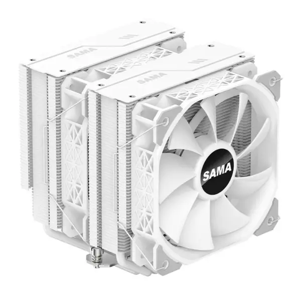 Sama Am4 Am5 Cpu Disipador Térmico Enfriador Ventilador Funcional Fuerte Doble Ventilador Enfriador Procesador Cpu Refrigeración