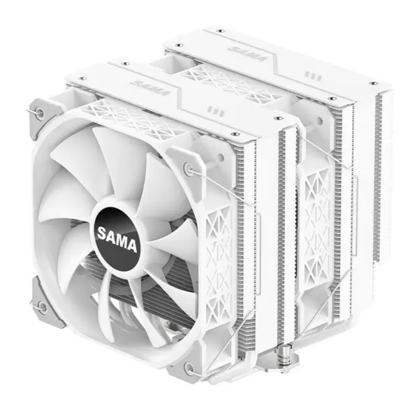 Sama Am4 Am5 Cpu Disipador Térmico Enfriador Ventilador Funcional Fuerte Doble Ventilador Enfriador Procesador Cpu Refrigeración