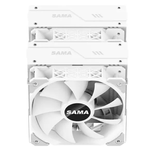 Sama Am4 Am5 Cpu Disipador Térmico Enfriador Ventilador Funcional Fuerte Doble Ventilador Enfriador Procesador Cpu Refrigeración