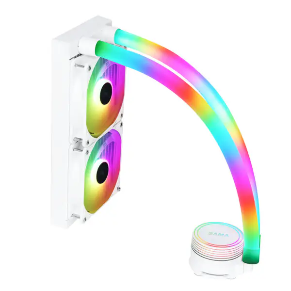 Sama Argb 240mm Computer Cooling Radiador Led Light Liquid Cooler