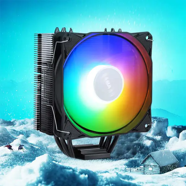 Sama Ordenador Radiador Enfriador Cpu Air Cooler Ventilador Para Gaming Case
