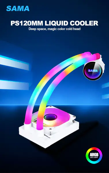 Sama Custom Mejor Radiador de Cobre Disipadores Cpu Cooler Ventilador de Aire y Líquido Caja de refrigeración para la venta