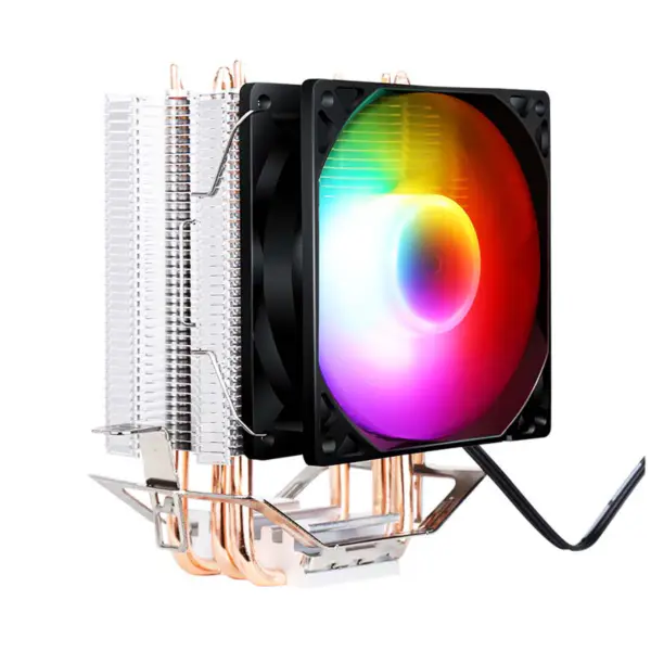 Sama Logo Personalizable Ordenador Ventilador 5v 3pin Rgb Disipador Pc Intel Amd Cpu Air Cooler 3 Heatpipes 40000h Cpu Cooler