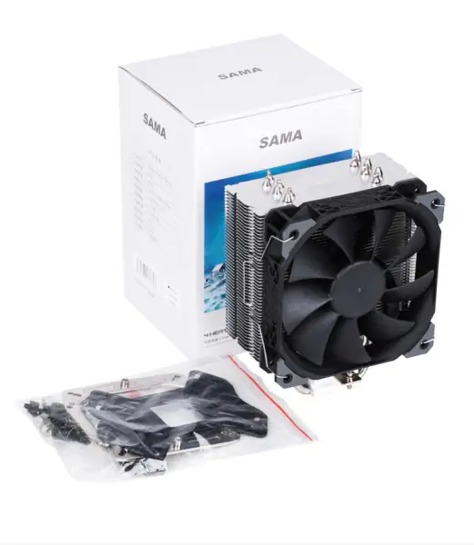 Sama Personalización 6 Heatpipes Cpu Air Cooler Disipador Cpu Fan Cooler