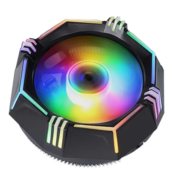Sama 12v Rgb Cpu Air Cooler Para Caja De Ordenador