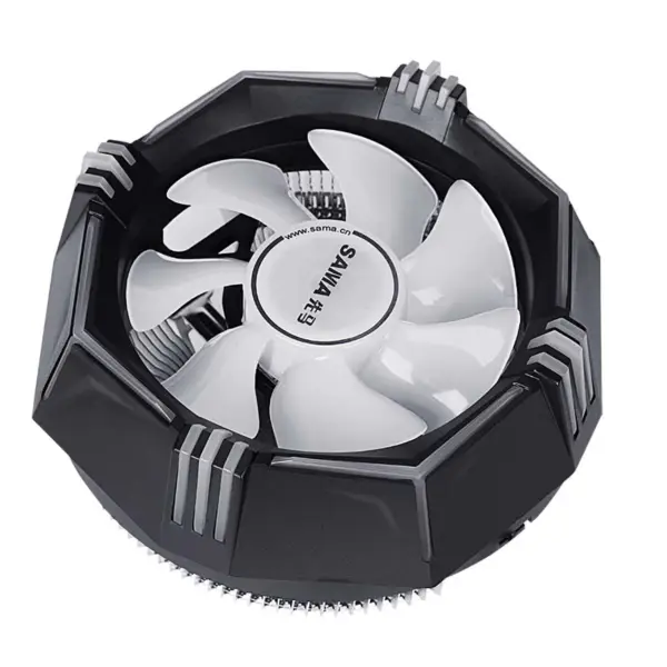 Sama 12v Rgb Cpu Air Cooler Para Caja De Ordenador