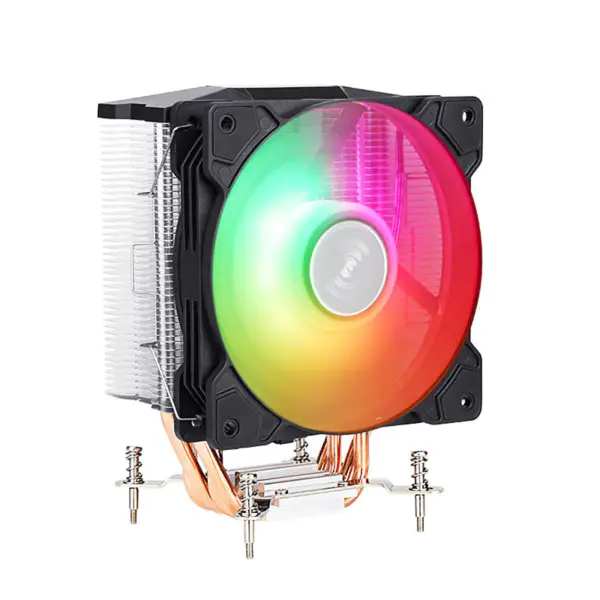 Sama 4 Heatpipes Argb Efecto Luz Cpu Air Cooler Radiador Cpu