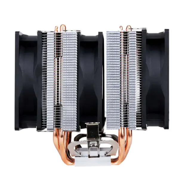 Sama Color Intel 775/115x/1700 4 Tubos De Calor Triple Pwm Ventiladores Cpu Cooler Frgb Para Gaming Pc