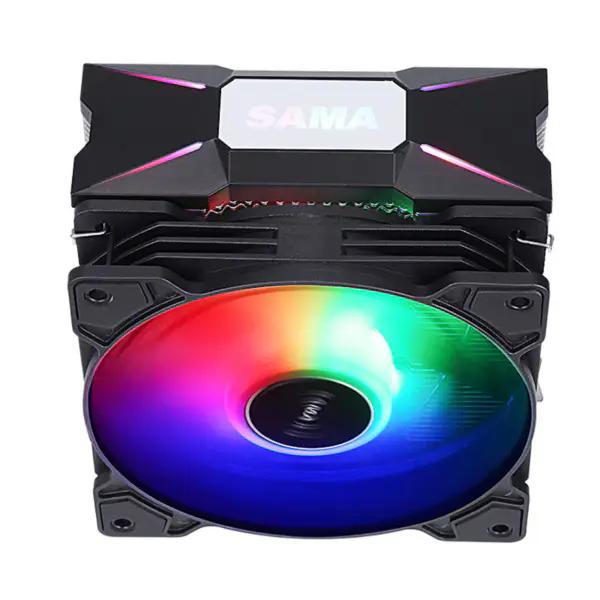 Sama Aletas De Aluminio Disipador De Calor Cpu Air Cooler Para Pc Case