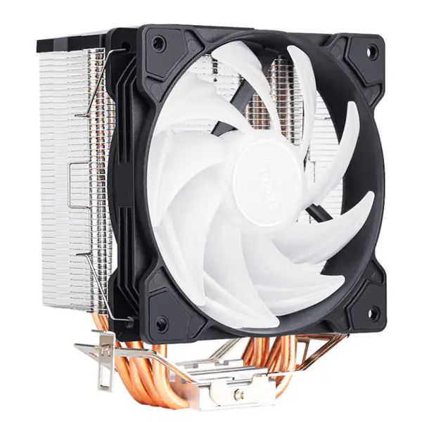 Sama Aletas De Aluminio Disipador De Calor Cpu Air Cooler Para Pc Case