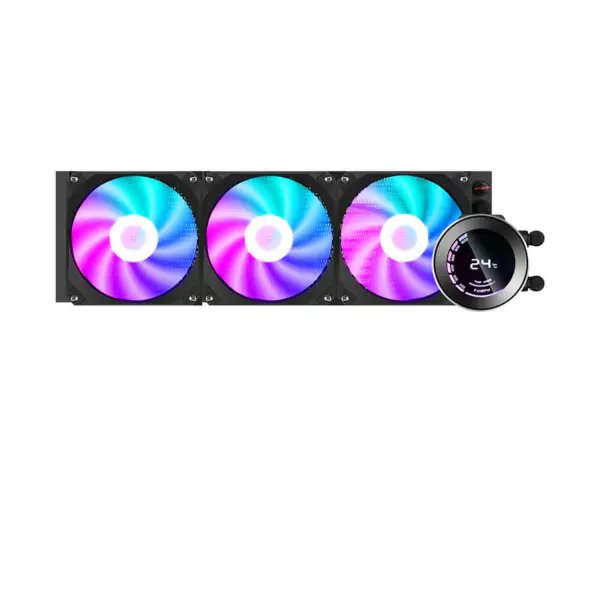 Sama Blanco Y Negro Cpu Refrigerador De Agua Para Caja De Ordenador