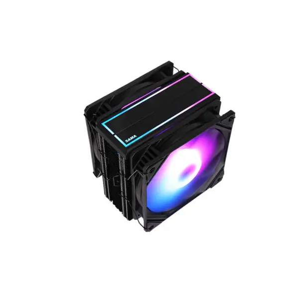 Sama 6cm Universal Amd Intel Plataforma de refrigeración del procesador de cobre Pc Cpu Air Cooling Radiador Cpu Fan Cooler