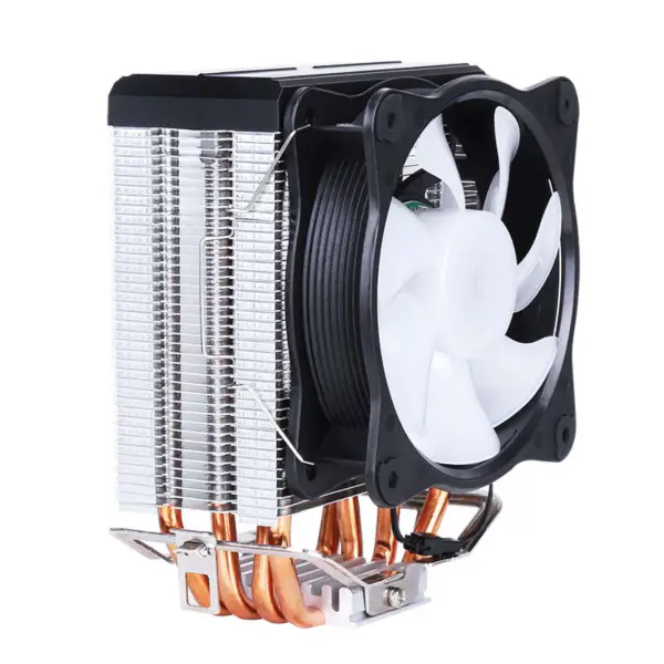 Sama 9cm Universal Amd Intel Plataforma de refrigeración del procesador de cobre Pc Cpu Air Cooling Radiador Cpu Fan Cooler