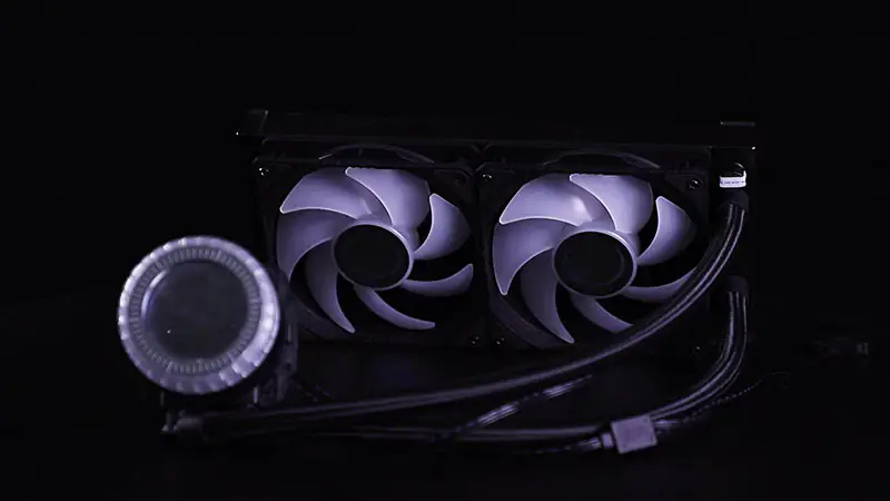 Sama 240mm Radiador Negro Pc Cpu Refrigeración por Agua