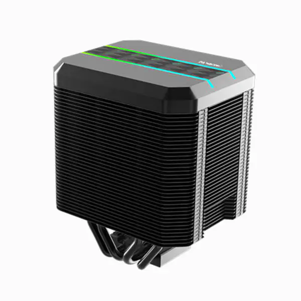 2021 Nuevo Diseño Alseye Air Cooler Twin-tower Con Argb 4 Heatpipes M90 Cooling Cooler