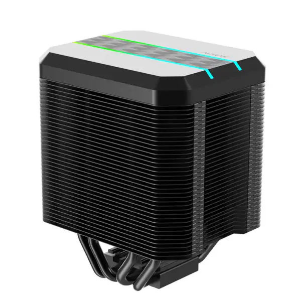 2021 Nuevo Diseño Alseye Air Cooler Twin-tower Con Argb 4 Heatpipes M90 Cooling Cooler