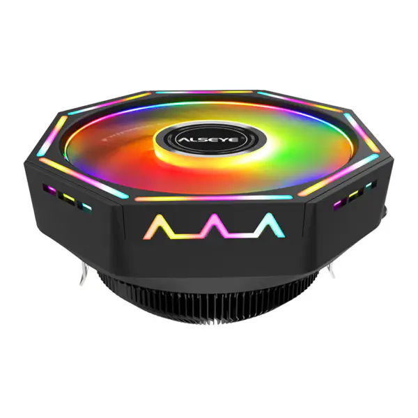 Alseye 120mm Disipador Rgb Ventilador Cpu Cooler 775/115x/1200