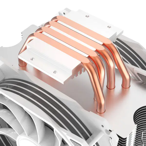 Alseye 4 Heat Pipe 120mm Sync Doble Ventilador Torre Argb Cpu Air Cooling Fan