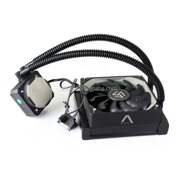 Liquid Cooler Watermax120 Cpu Con Alto Rendimiento De Refrigeración Líquida Ventilador De Refrigeración Por Agua Para Ordenador12cm Pwm 4pin Radiador De Aluminio