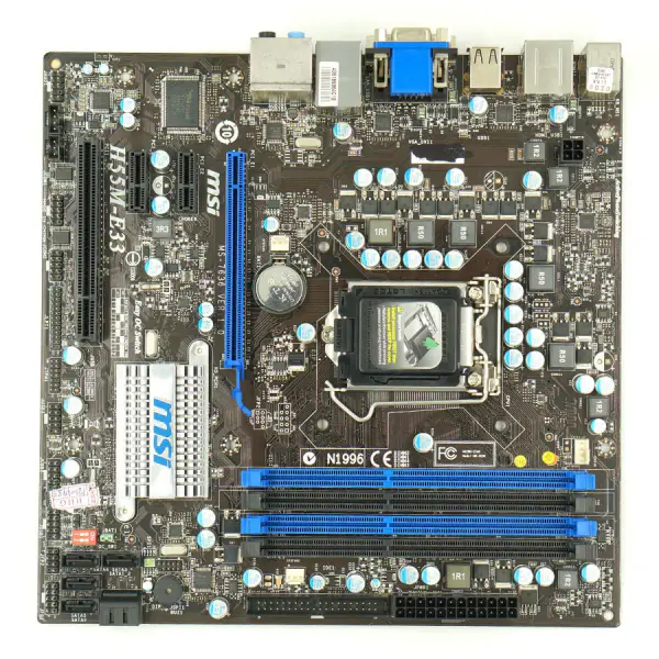 Placa base MSI H55M-E33 LGA1156 Micro-ATX