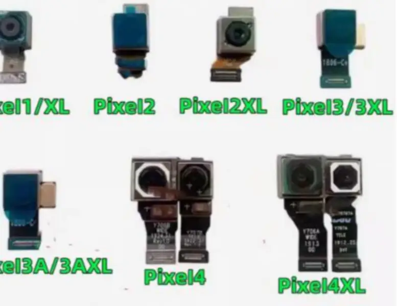 Cámaras delantera y trasera para Google pixel 3 /3xl/4a/4/4xl/5/5a/6/6a/3a/2/2xl