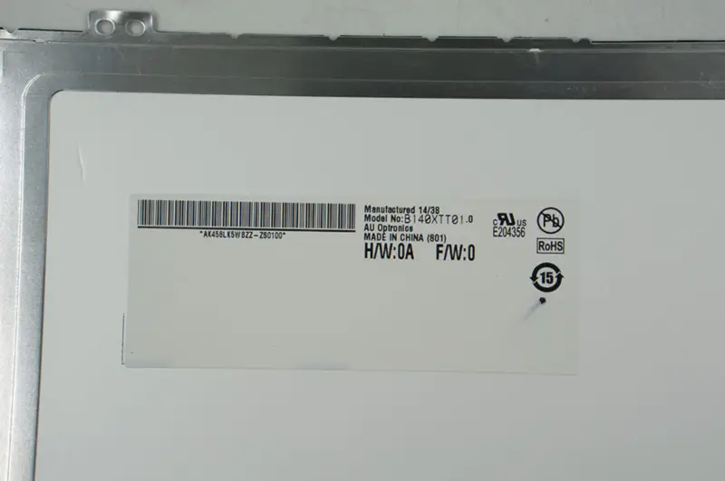 B140XTT01.0 para Lenovo S415T S400 S415 S410P Pantalla Led Recambio