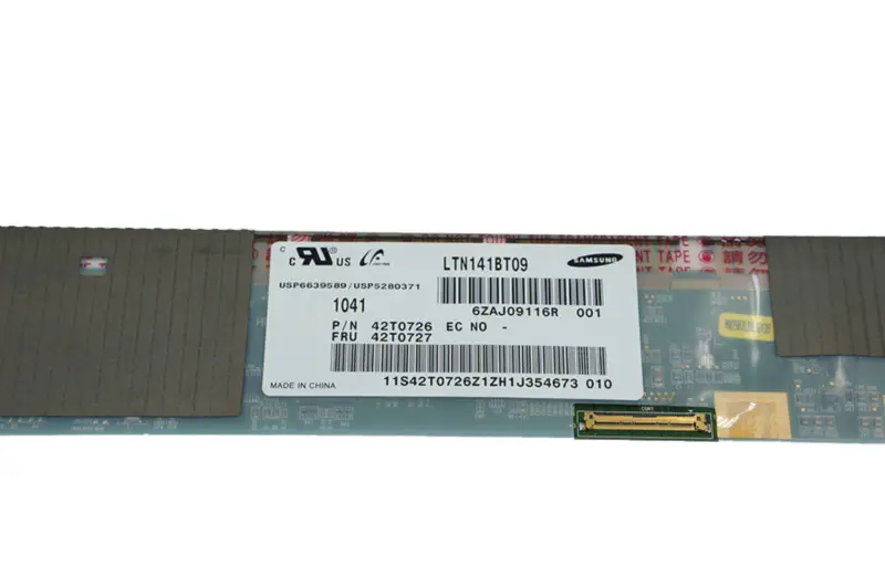B141PW04 V.0 LTN141BT09 LP141WP3 TLA1 Pantalla LCD para IBM T410 T410i